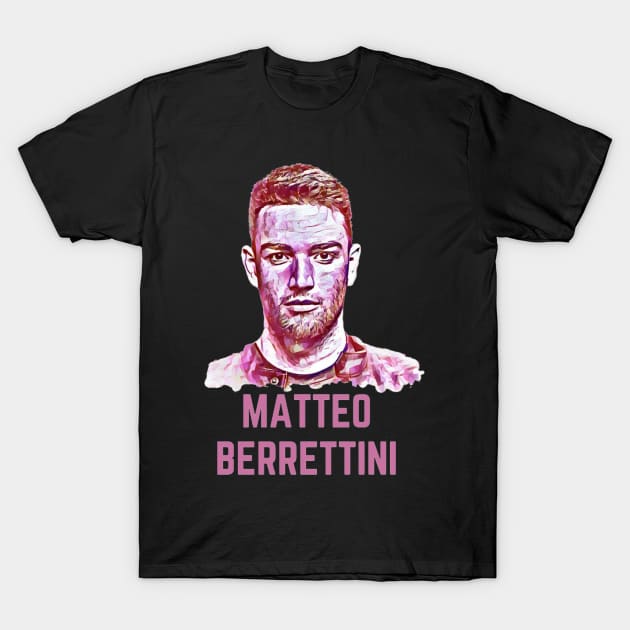 Matteo Berrettini T-Shirt by BorodinaAlen